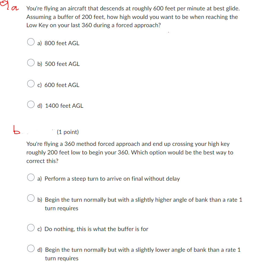 Solved You re flying an aircraft that descends at roughly Chegg