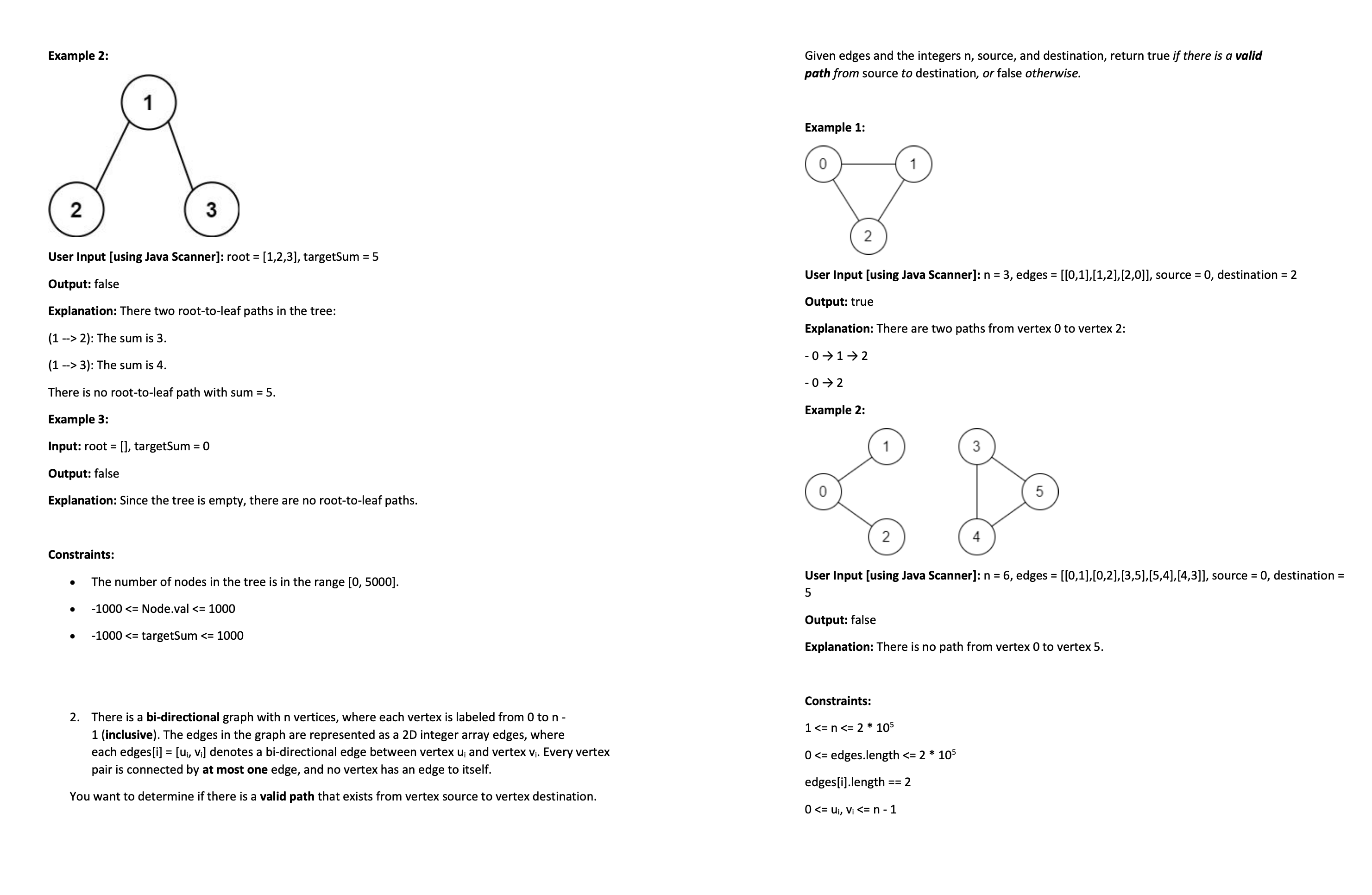 Solved 1. Given the root of a binary tree and an integer | Chegg.com
