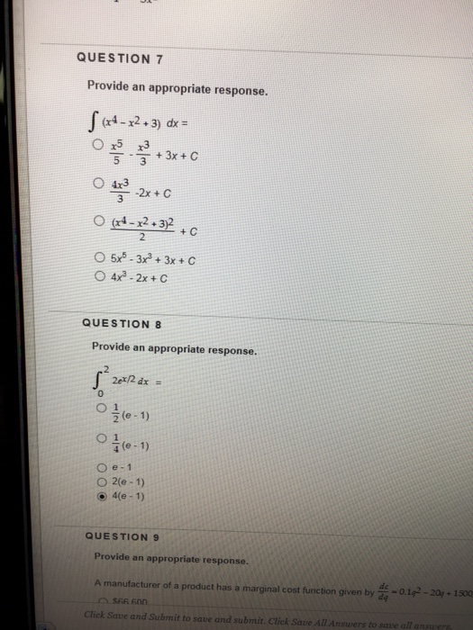solved-question-2-provide-an-appropriate-response-3x-4-dxe-chegg