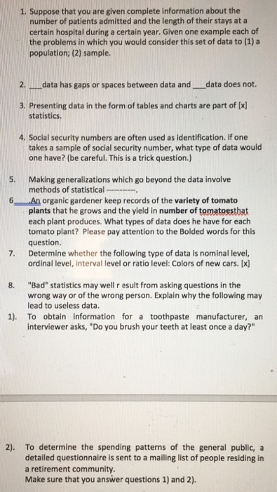 Solved 1 Suppose That You Are Given Complete Information Chegg