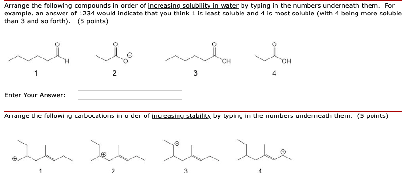 arrange the following carboxylic acids in order of acidity arrange the following carboxylic acids in order of acidity