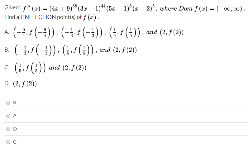 Solved Given F X 4x 9 3x 1 44 5x 1 º X Chegg Com