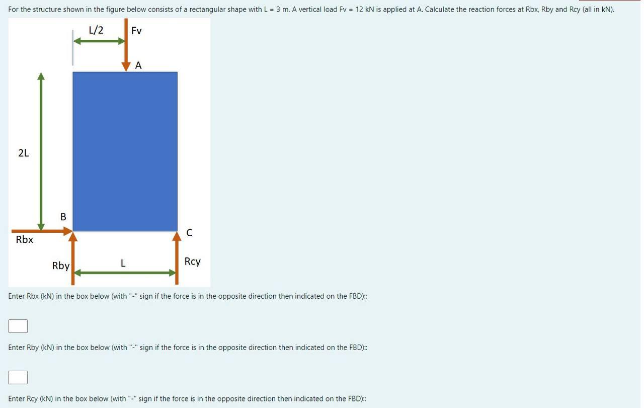 Solved For the structure shown in the figure below consists | Chegg.com