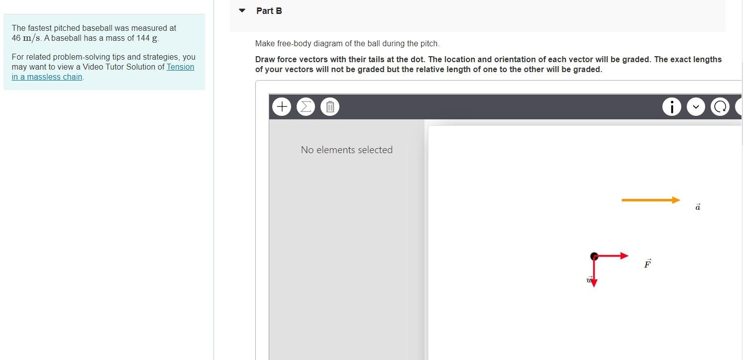 Solved Make free-body diagram of the ball during the | Chegg.com