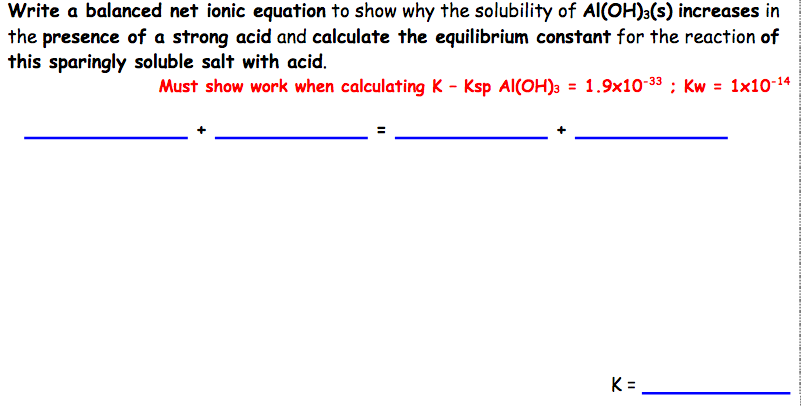 net ionic equation calculator