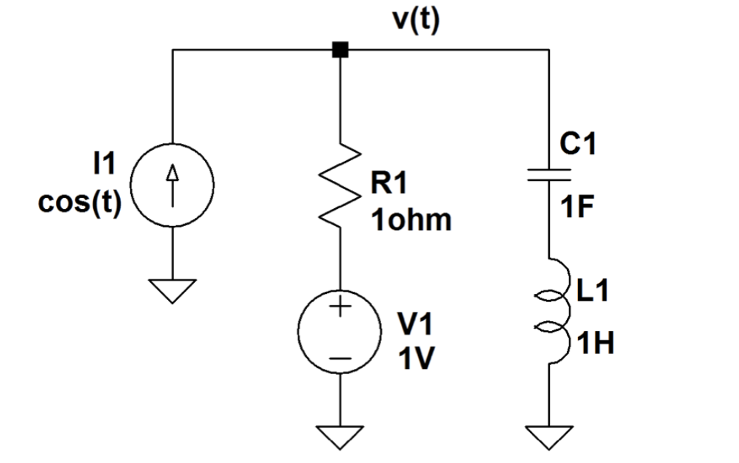 Solved Find node voltage v(t) in the sinusoidal steady state | Chegg.com