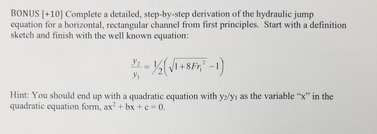 Solved BONUS [+10] Complete a detailed, step-by-step | Chegg.com