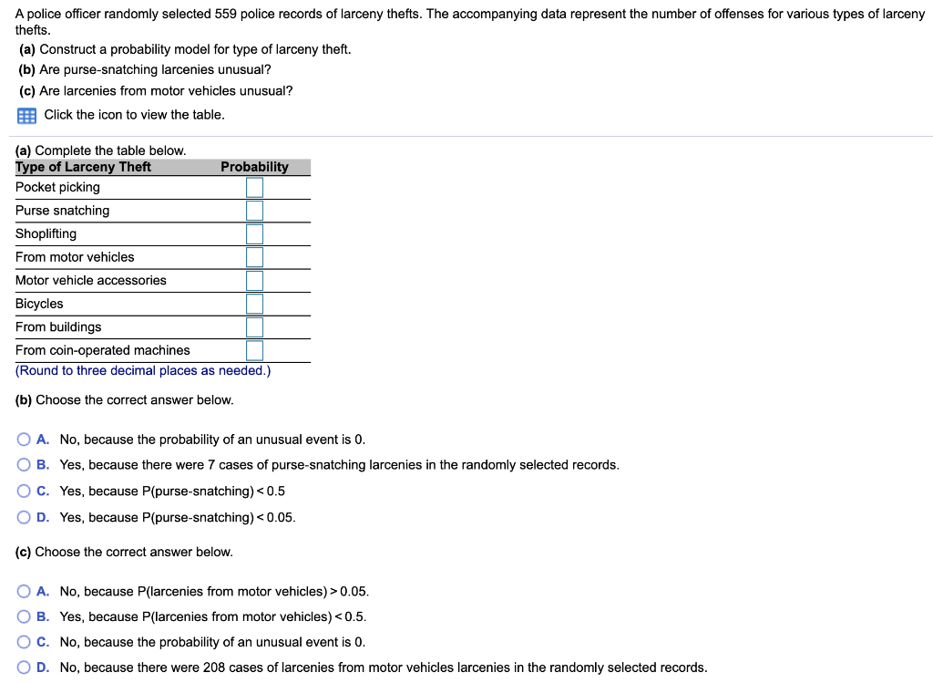 solved-a-police-officer-randomly-selected-559-police-records-chegg