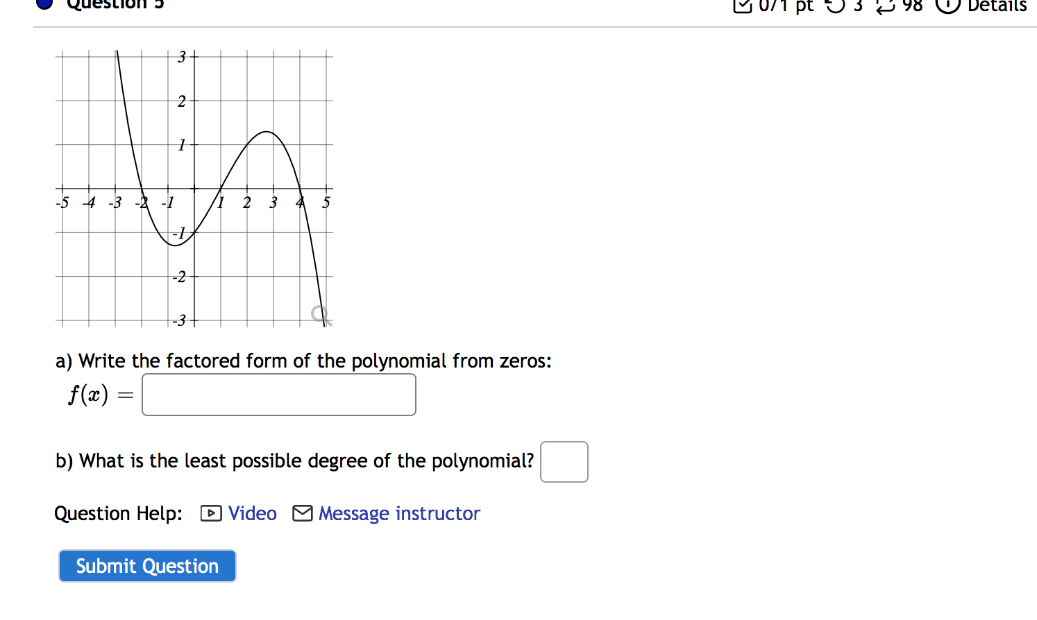 write the given polynomial in index form 1 2 3