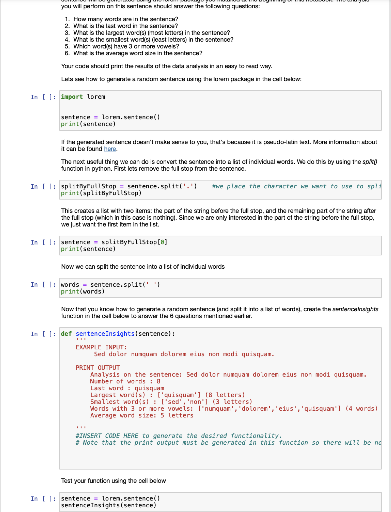 Solved "Python" Jupyter notebook Please share a copy of | Chegg.com