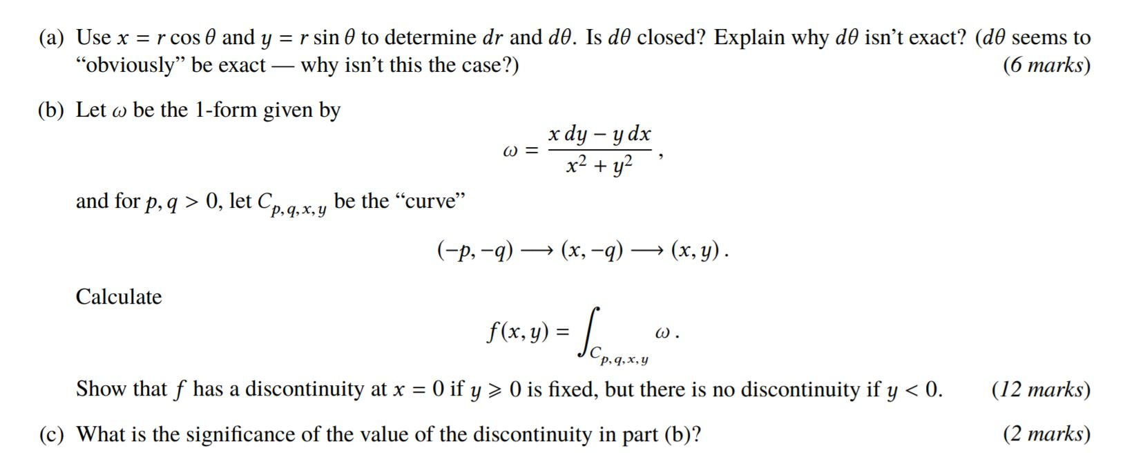 A Use X R Cos 0 And Y R Sin 0 To Determine D Chegg Com