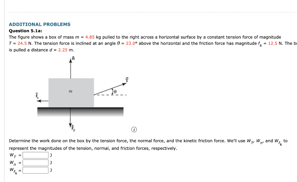 Solved Additional Problems Question 5 1a The Figure Show Chegg Com