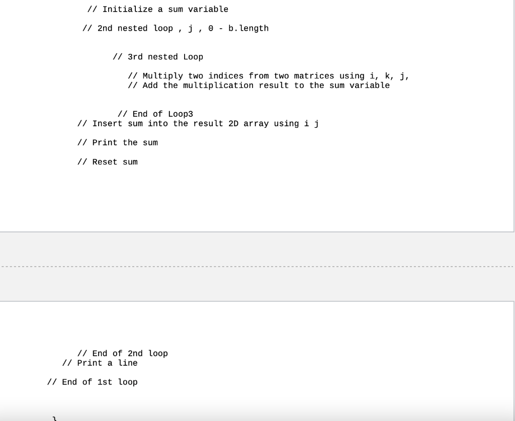 Solved Writing in Java. Instructions are at the top of the | Chegg.com