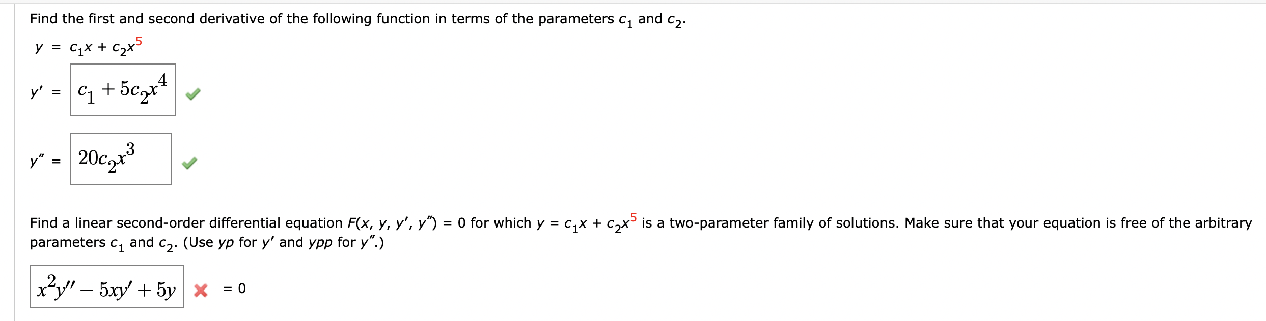 Solved And Find The First And Second Derivative Of The 9660