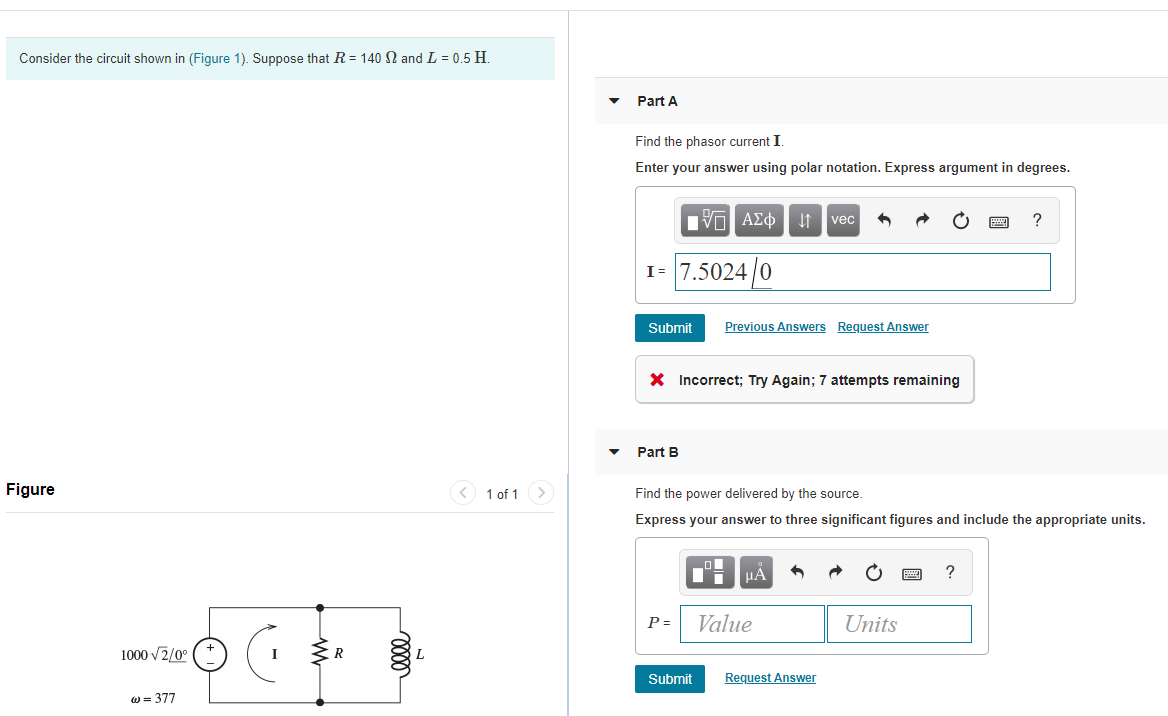 Solved Consider The Circuit Shown In (Figure 1). Suppose | Chegg.com