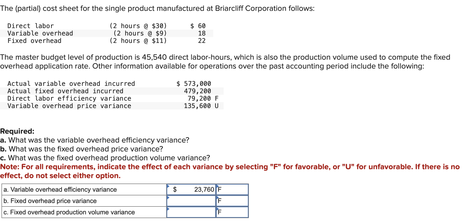 solved-the-partial-cost-sheet-for-the-single-product-chegg