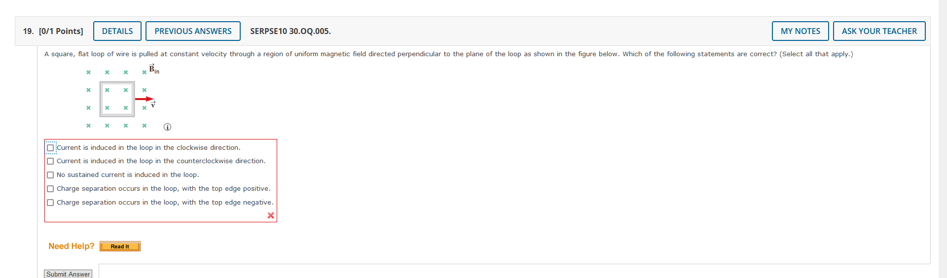 Solved 19. [0/1 Points] DETAILS PREVIOUS ANSWERS SERPSE10 | Chegg.com