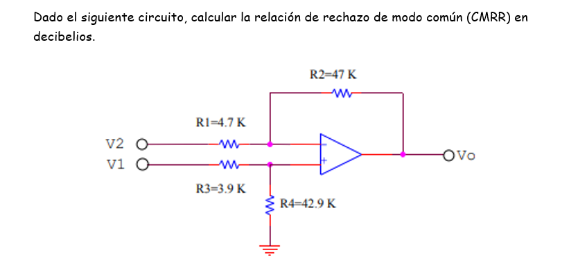 Solved Given the following circuit, calculate the common | Chegg.com