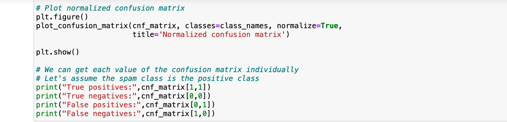 Solved Let's produce a nice looking confusion matrix In | Chegg.com