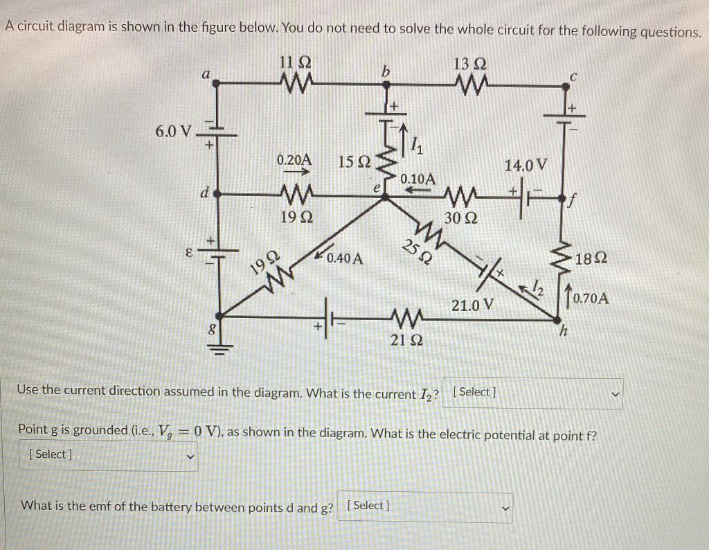 Solved A circuit diagram is shown in the figure below. You | Chegg.com