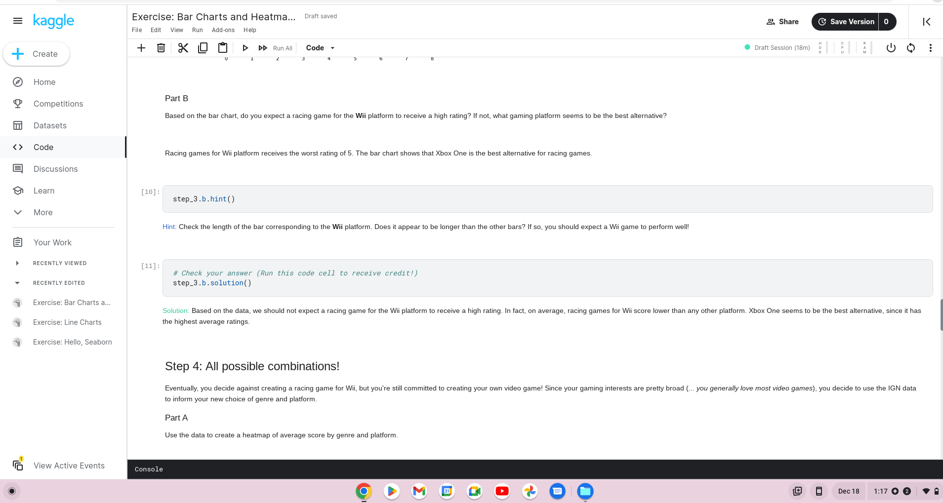 Solved Run the next cell to import and configure the Python | Chegg.com