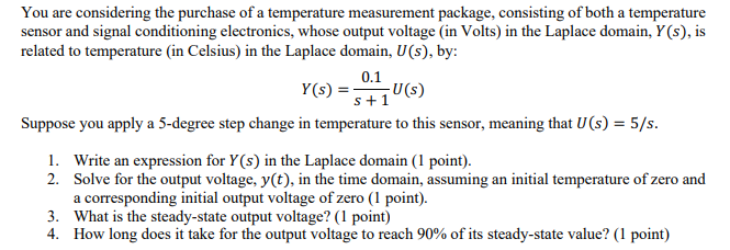 Solved You Are Considering The Purchase Of A Temperature | Chegg.com