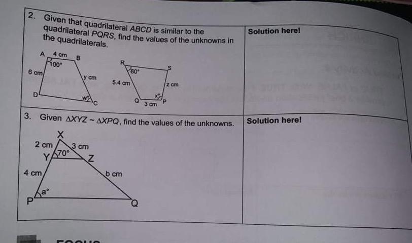 Solved B. Solve The Following Problems. The First Item Is | Chegg.com