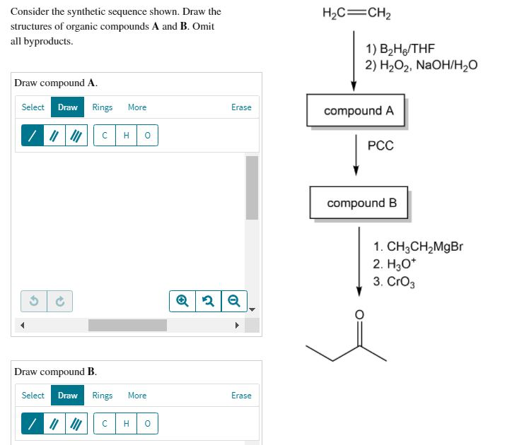 Solved Consider The Synthetic Sequence Shown. Draw The | Chegg.com