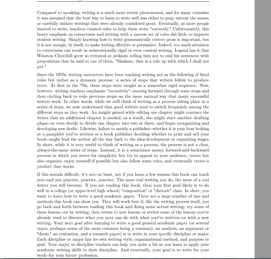 2 Overview The Writing Process 2 1 Overview Writing Chegg
