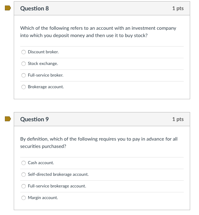 Solved Question 8 1 pts Which of the following refers to an | Chegg.com