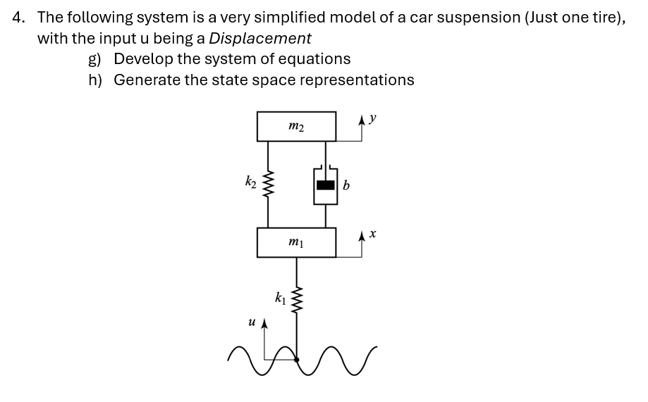 Solved The following system is a very simplified model of a | Chegg.com