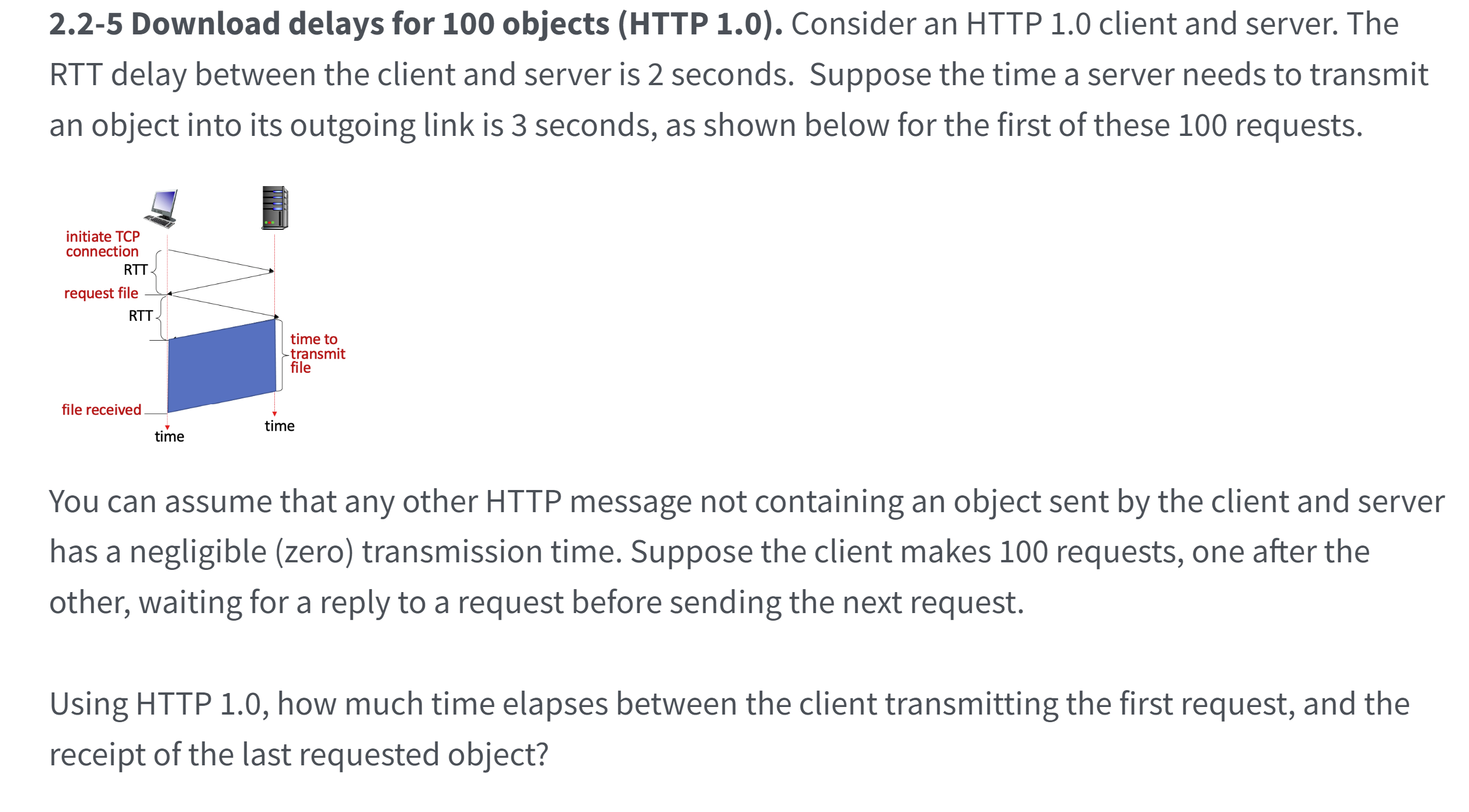 SOLVED 2 2 7 DOWNLOAD DELAYS FOR 100 OBJECTS HTTP 1 1 WITH visual data 3