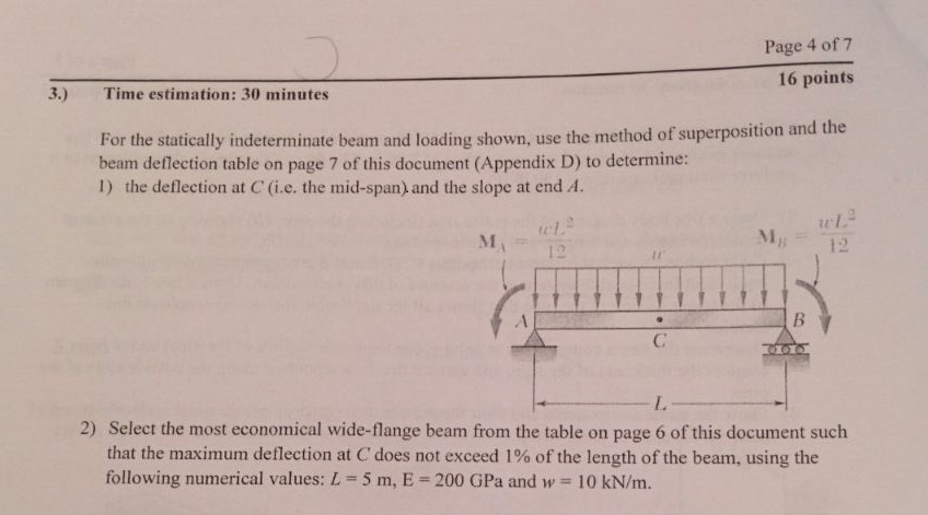 Solved Page 4 of7 16 points 3.) Time estimation: 30 minutes | Chegg.com