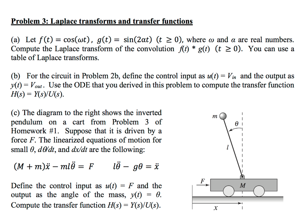 laplace transforms an dtransfer functions