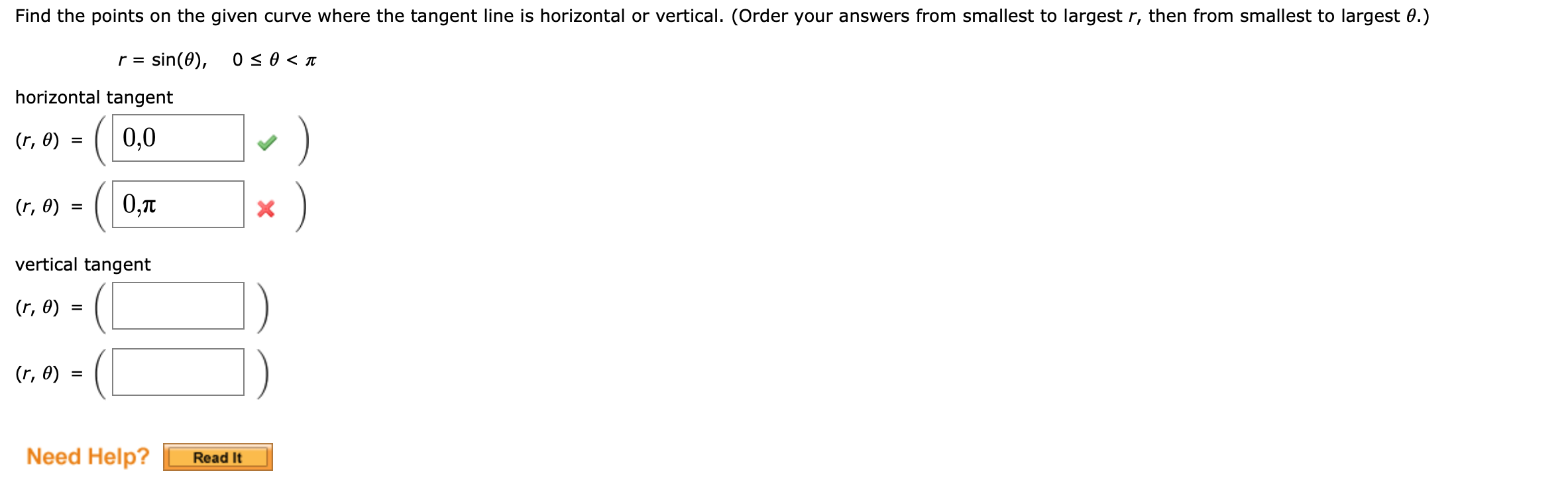 Solved Find the points on the given curve where the tangent