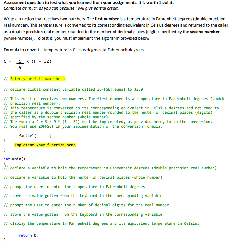 Solved Assessment question to test what you learned from | Chegg.com