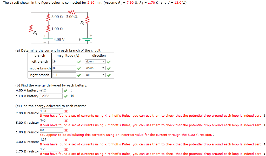 Solved The circuit shown in the figure below is connected | Chegg.com