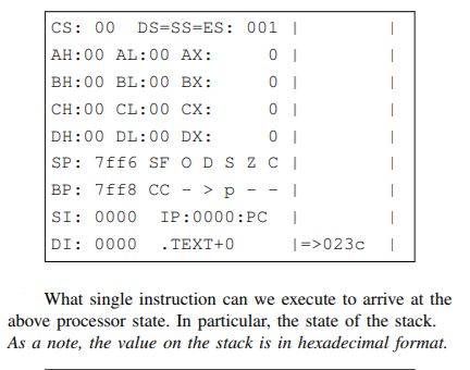 IV. ASSEMBLY LANGUAGE PROGRAMMING BASICS WITH THE | Chegg.com