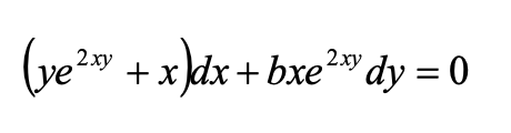 Solved Find The Value Of B That Makes The Following | Chegg.com