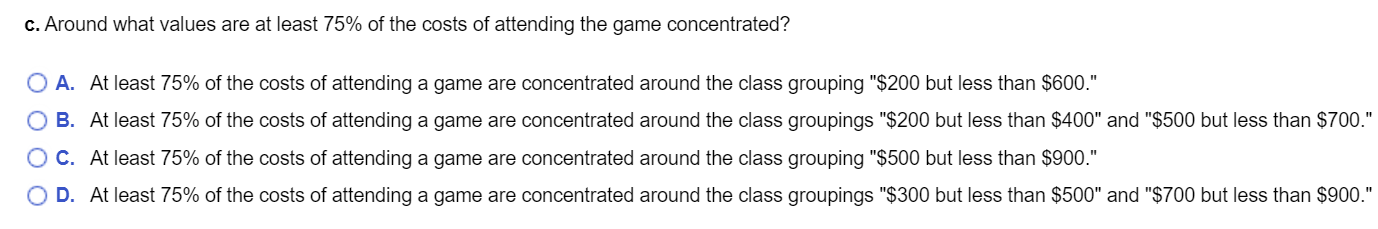 Solved B. Construct A Frequency Distribution And A | Chegg.com