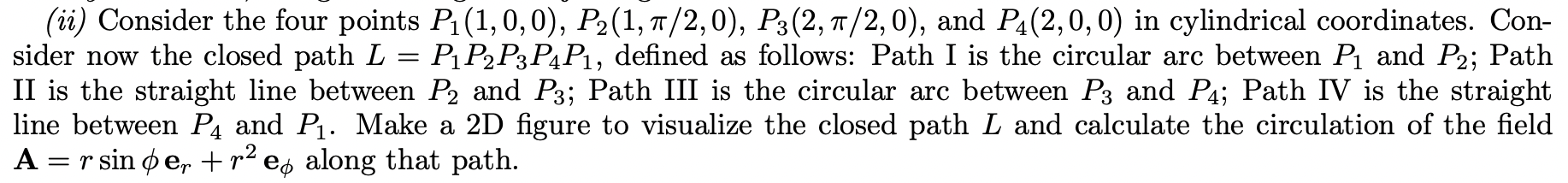 Solved (ii) Consider the four points | Chegg.com