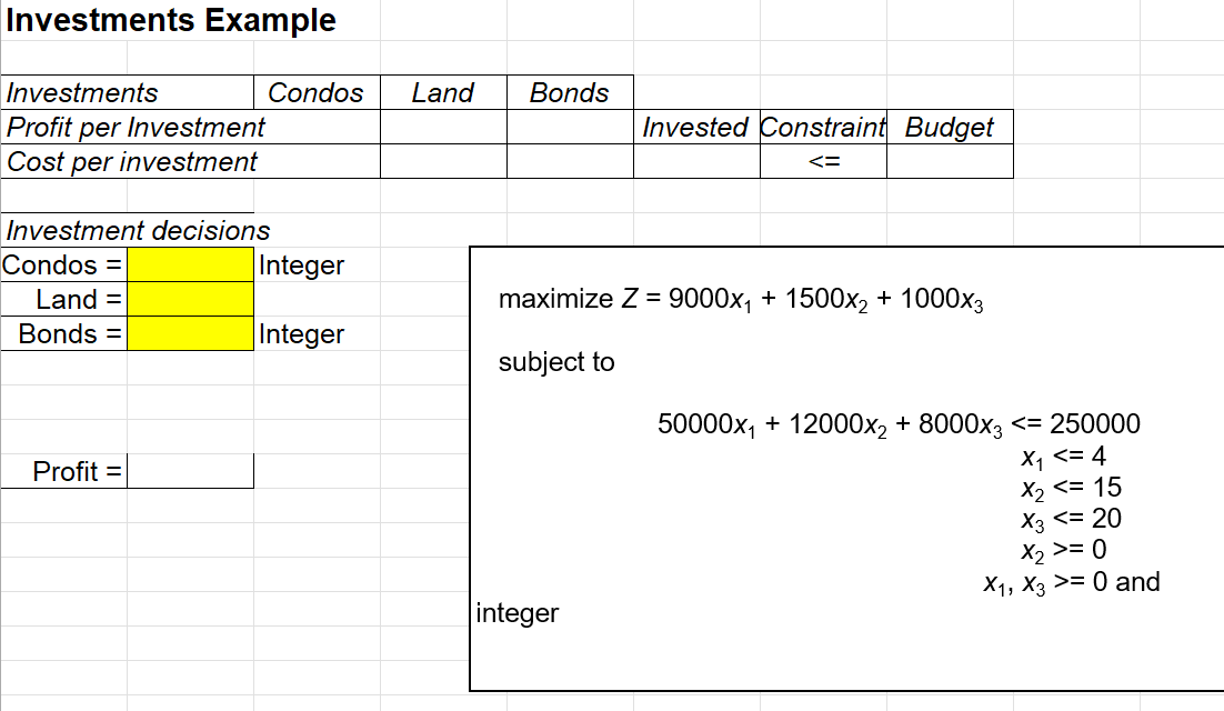 Which of the following are key questions for investments