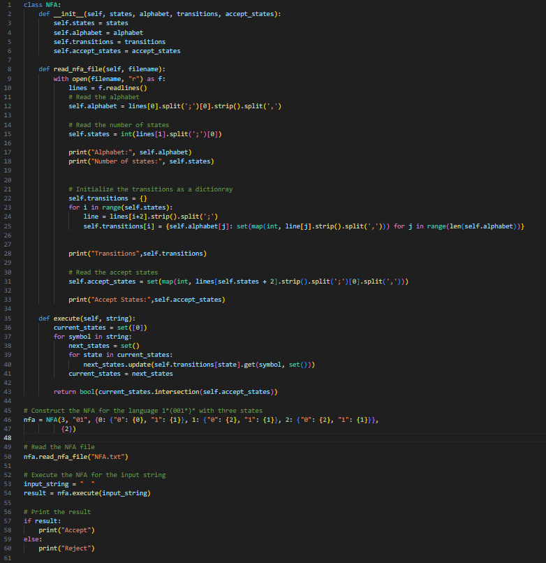 Solved NFA Python: input_strings that would accept langauge | Chegg.com
