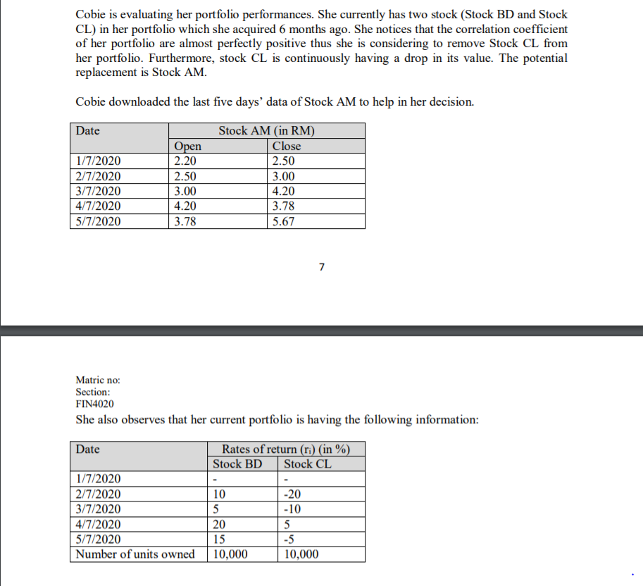 Solved Please Answer These Questions A) Find The Covariance | Chegg.com