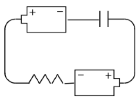 Solved Consider the circuit in the diagram. The capacitor | Chegg.com