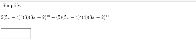 2 4 4x 5 )= 8x 2x 11