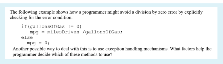 Solved The following example shows how a programmer might | Chegg.com