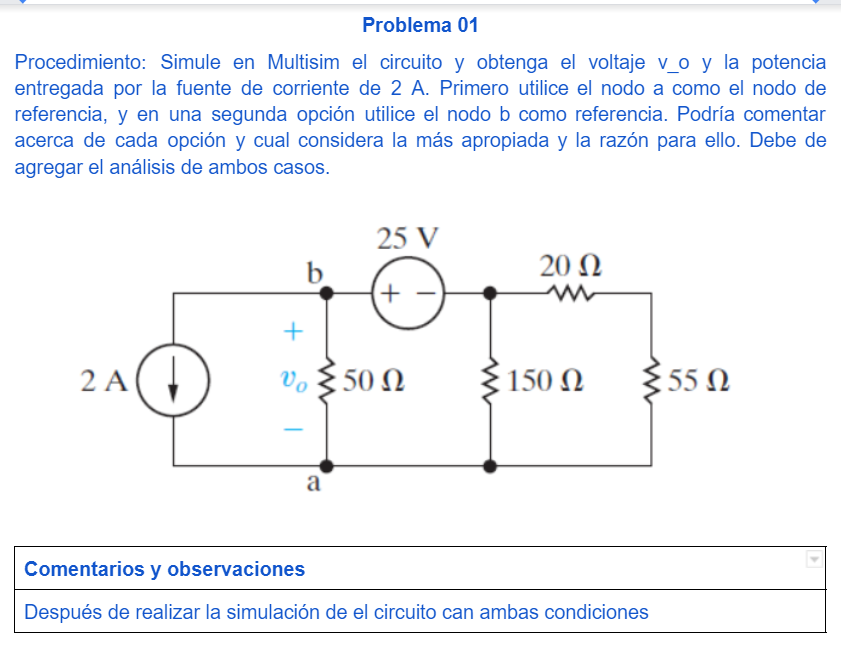 Solved Problem 01 Procedure: Simulate The Circuit In | Chegg.com