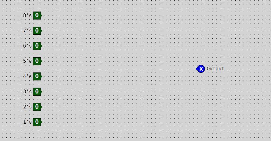 Solved Build a Circuit to get Inputs from a 8 bits and | Chegg.com