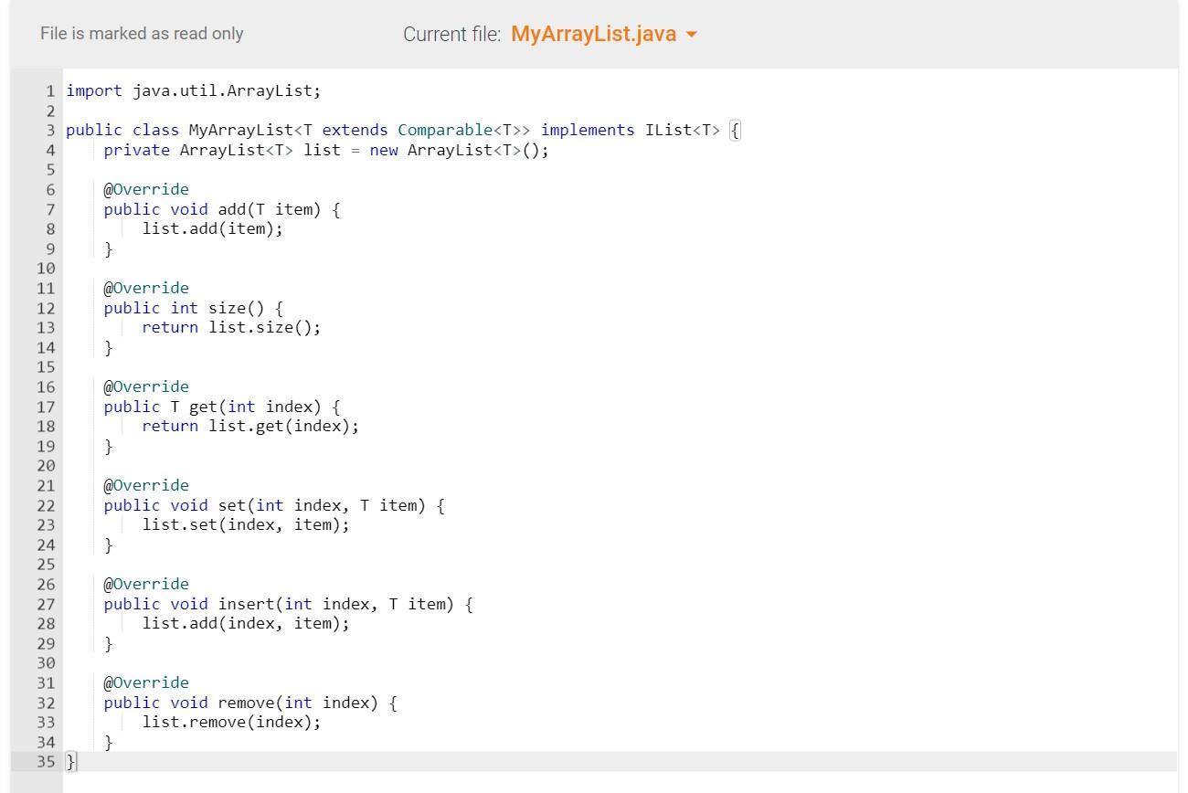 Solved For this assignment you are given the tollowing Java | Chegg.com